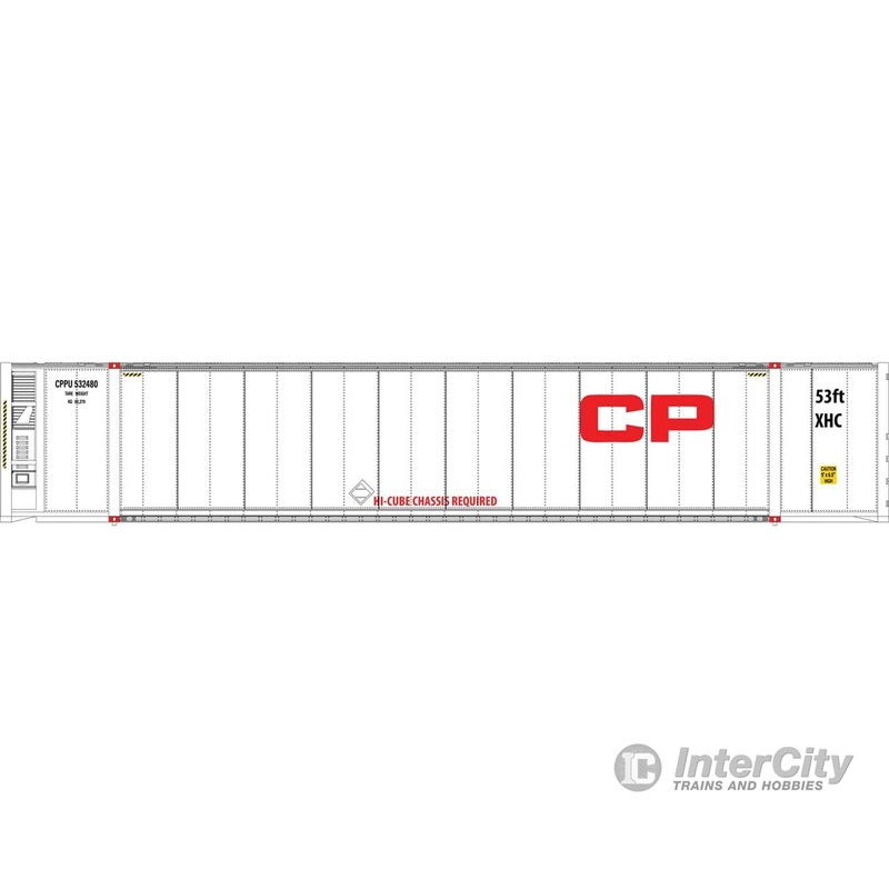Walthers SceneMaster 8703 53′ Reefer Container – Ready to Run — Canadian Pacific