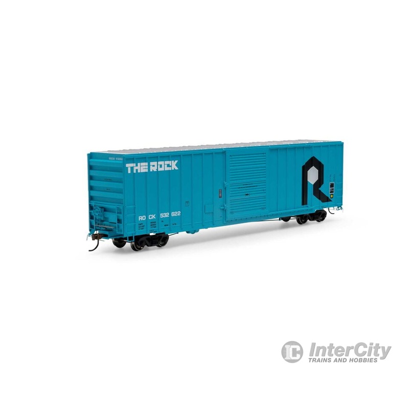 Athearn ATH72848 HO 60′ ICC Hi-Cube Box, ROCK #532622