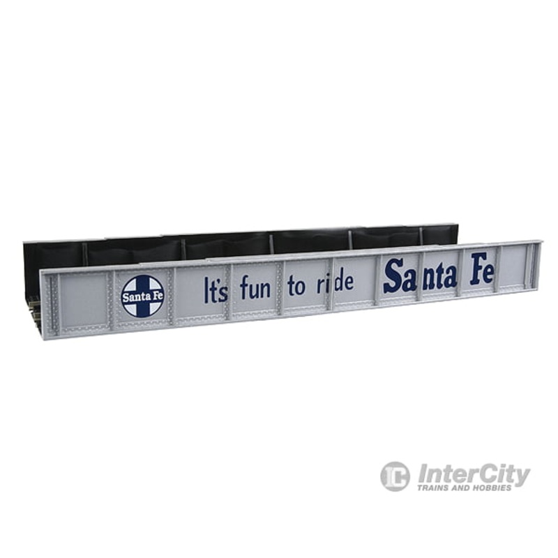Atlas 70000011 Code 100 Decorated Plate Girder Bridge — Santa Fe
