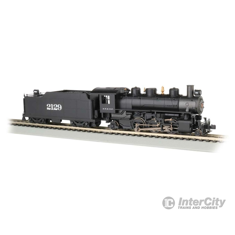 Bachmann 51529 Baldwin 2-6-2 Prairie with Smoke – Standard DC — Santa Fe 2129