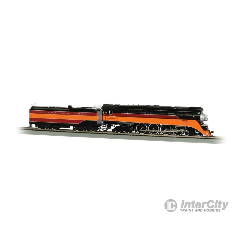 Bachmann 53101 Class GS4 4-8-4 w/Sound & DCC — Southern Pacific #4449 (Railfan Version; Daylight black, orange; Lines Lette)