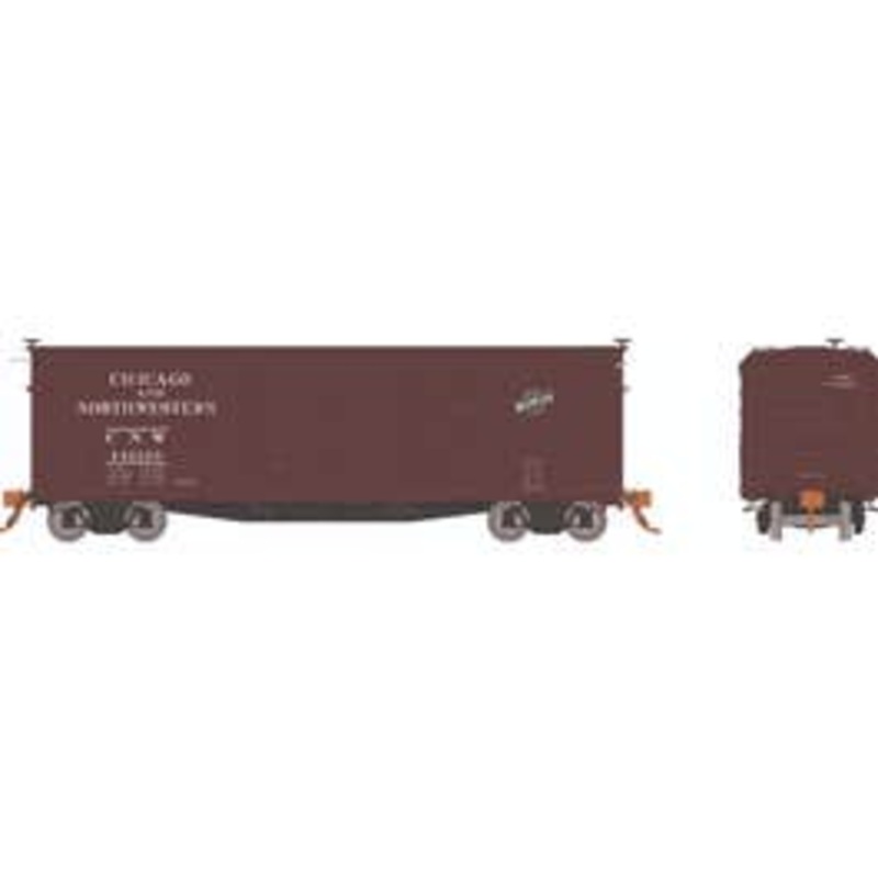 Rapido 130118A HO USRA Double-Sheathed Boxcar: Chicago & North Western: Single Car