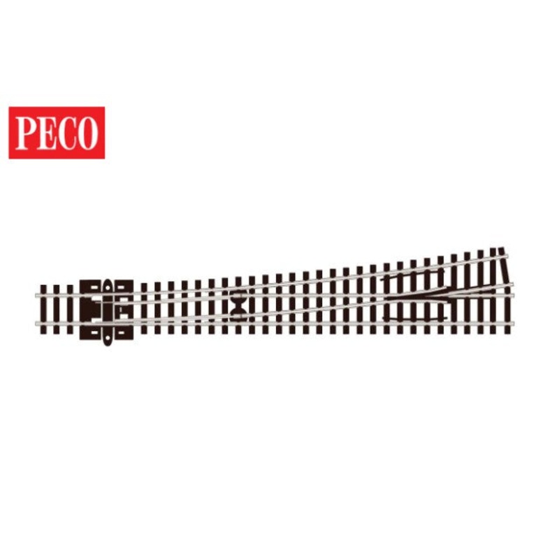 SL-E389F PECO Large LH Electrofrog Finescale – N gauge