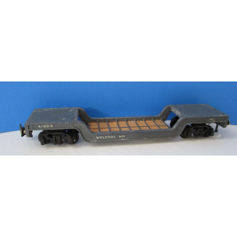 T677 Trix “WELTROL” Bogie Bolster Wagon – UNBOXED