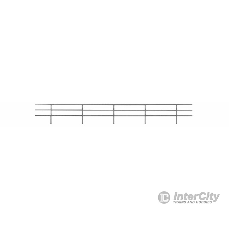 Tichy Train Group 8276 3-Rail Pipe Railing — 4 Pieces, 16″ 40.6cm Length Total