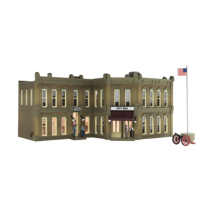 Woodland Scenics WDS BR4930 WDS4930 Municipal Building – N Scale NEW