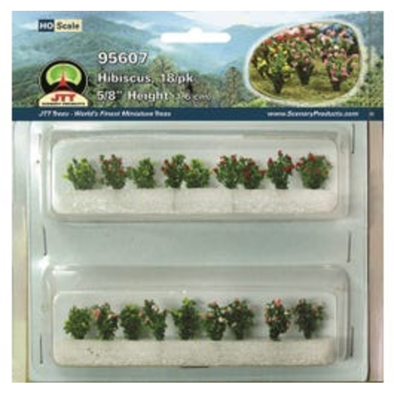 JTT 95607 HO HIBISCUS 18/pk