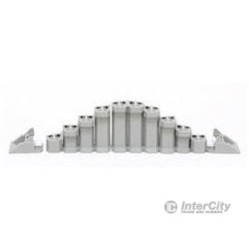 Kato N 230151 Gradual Pier Set — 9/16 to 2″ 1.4 to 5.1cm High