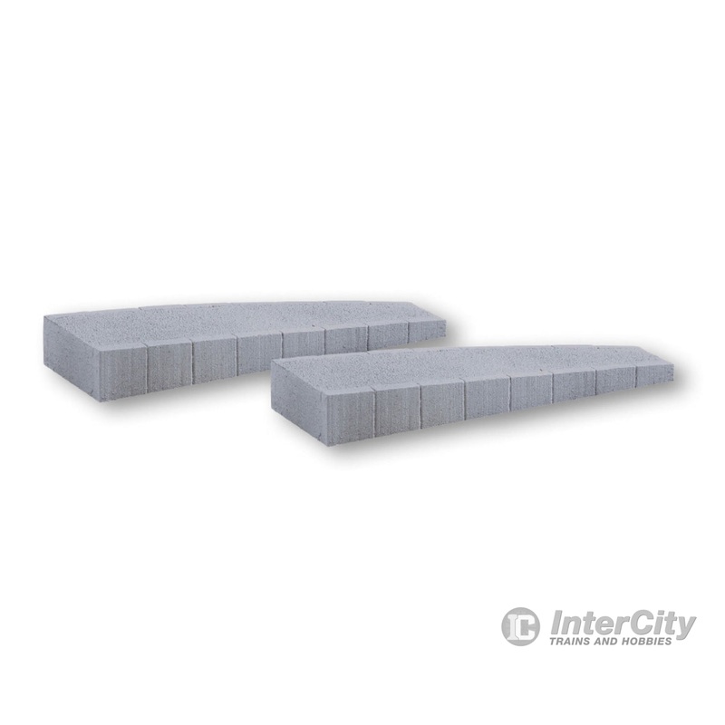 Noch 66018 HO Platform Era III  IV, Curved Ends