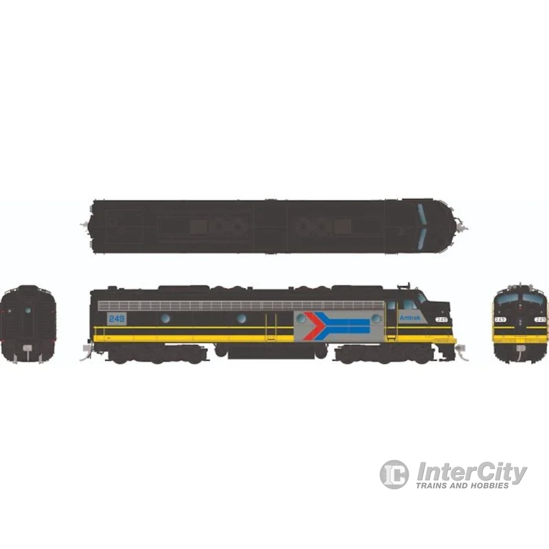 Rapido 028071 HO EMD E8A (DC/Silent): Amtrak – SCL Patch: #249