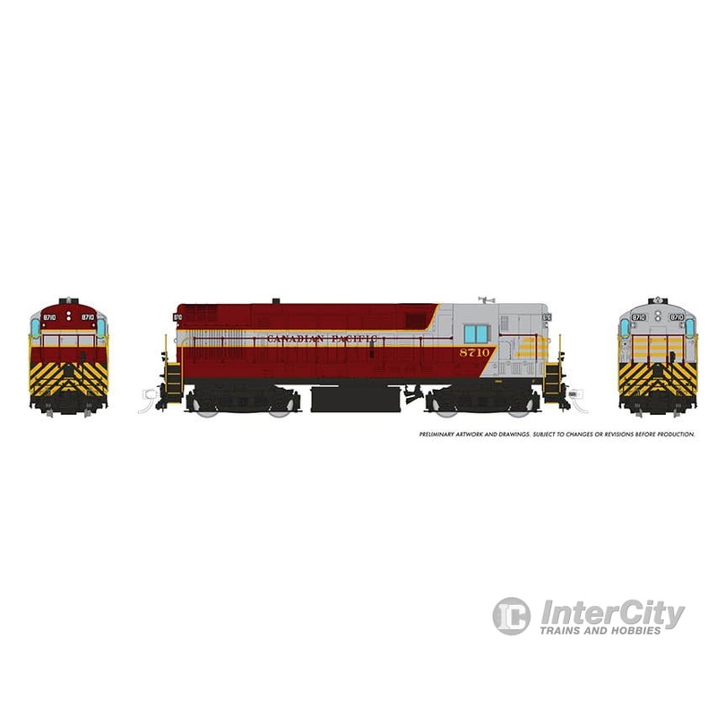 Rapido 044031 HO Scale H16-44 (DC/Silent): CPR Block #8721