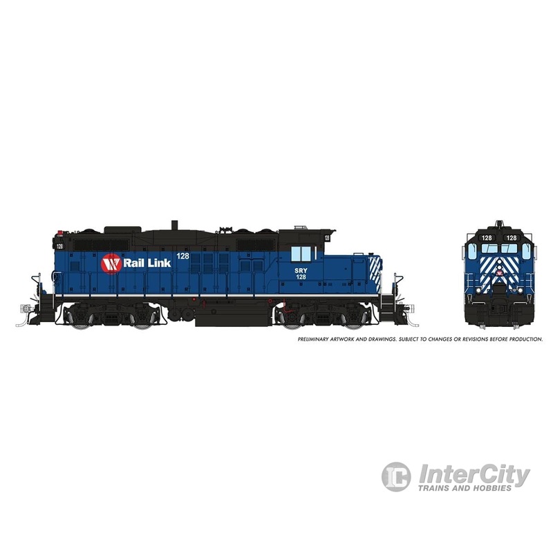 Rapido 054524 HO GP9u (DC/DCC/Sound): Southern Rwy of BC: #128