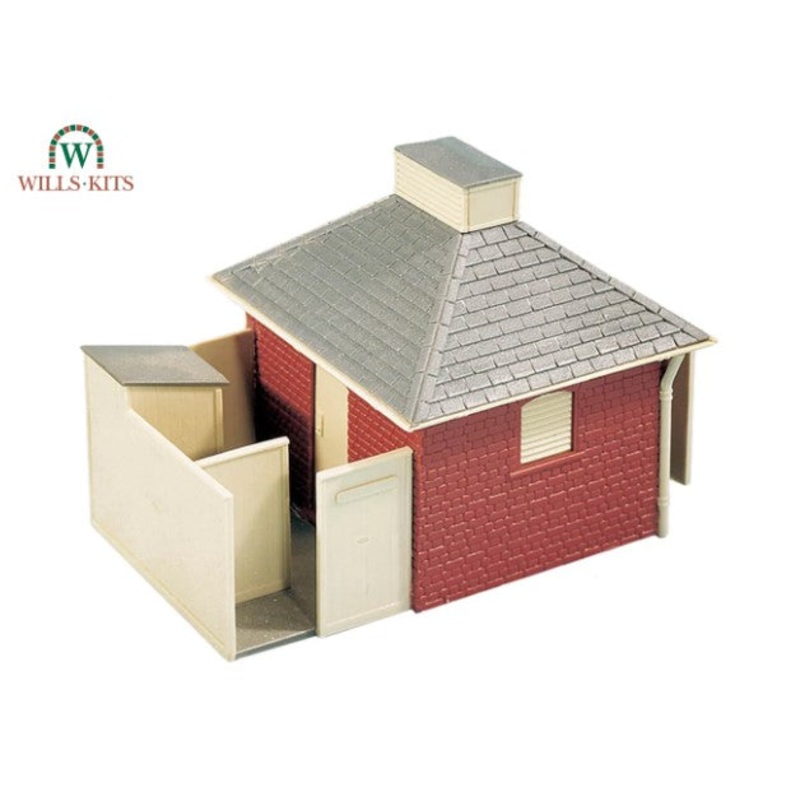 SS66 WILLS Public Conveniences Kit – Brick Built