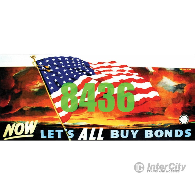 Tichy Train Group 8436 Let’s All Buy Bonds Billboard – Kit