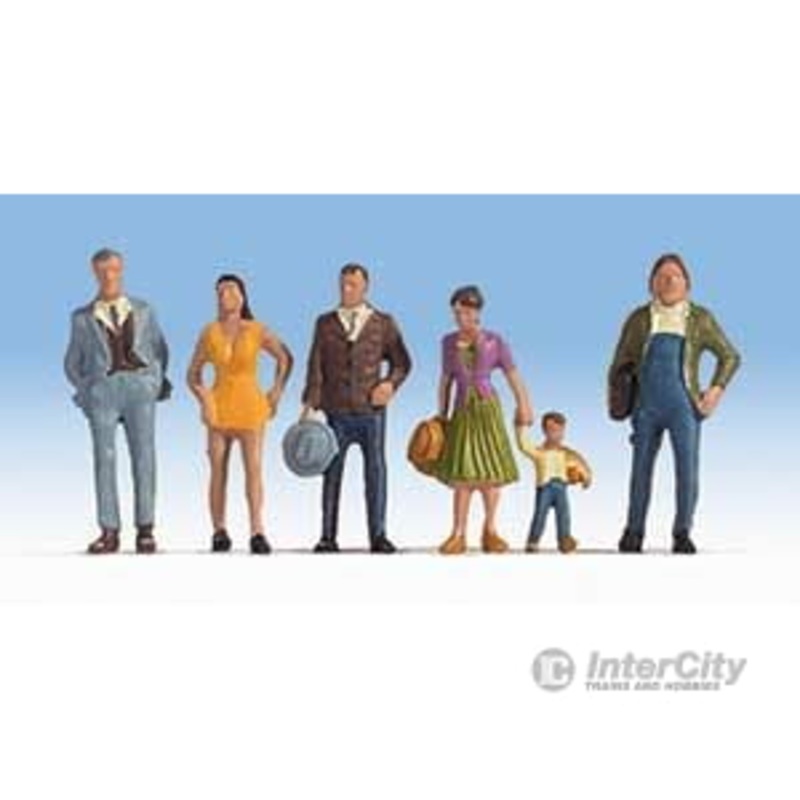 Walthers SceneMaster 6056 Pedestrians pkg(6) — Set #2