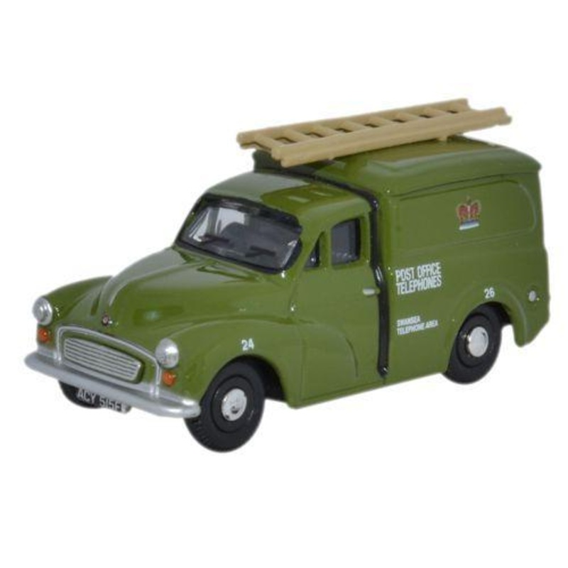 76MM007 OXFORD DIECAST  Morris Minor Van “POST OFFICE”