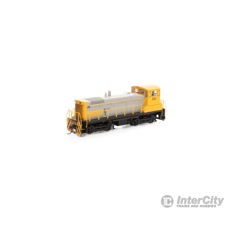 Athearn ATH86847 HO SW1000 Locomotive with DCC & Sound, VIA #202