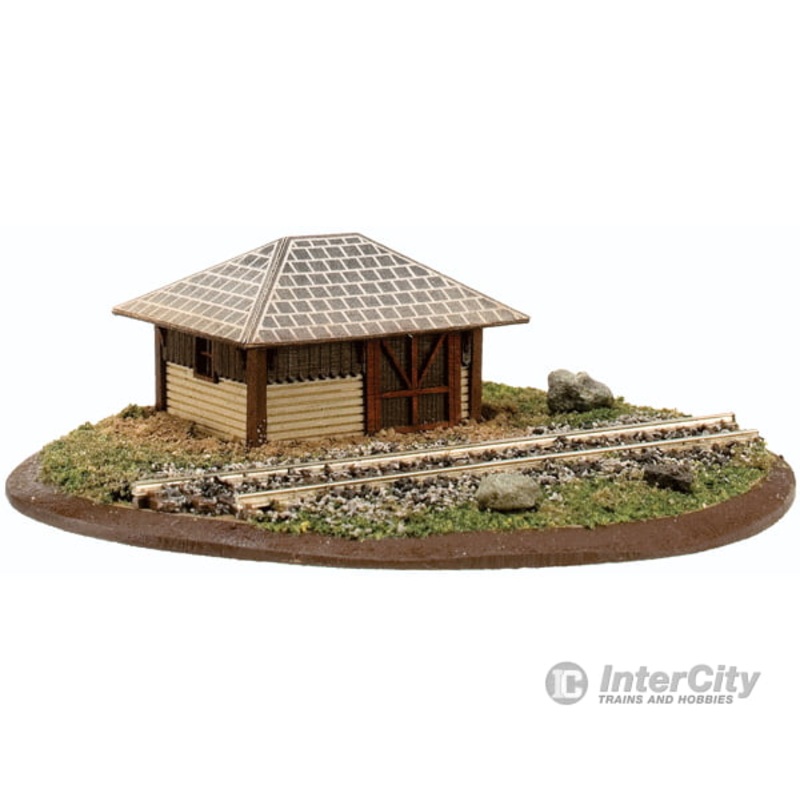 Atlas 4001014 Section House – Kit (Laser-Cut Wood) — 1-1/4 x 1 x 1″ 3.2 x 2.5 x 2.5cm