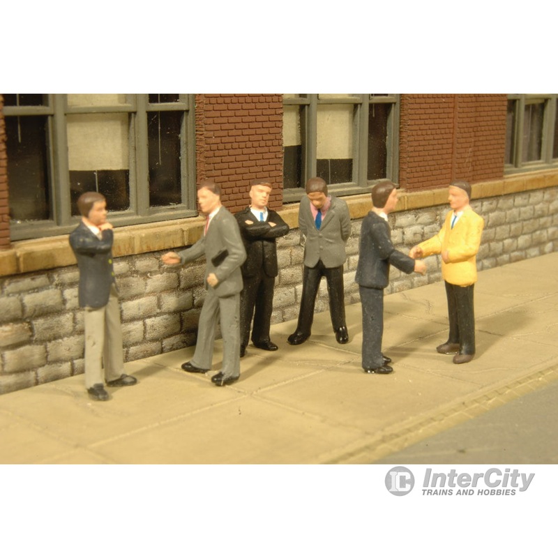 Bachmann 33112 Businessmen – SceneScapes(TM) — pkg(6)