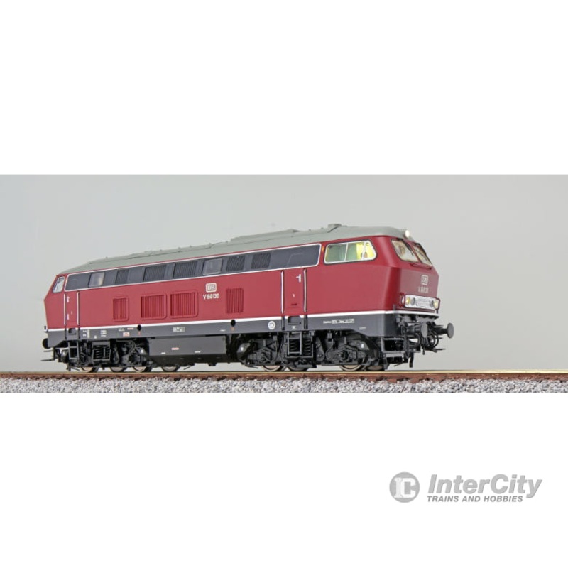 ESU 31000 Diesel engine, H0, BR 216, V160 130 DB, oldred, Sound+Smoke DC/AC