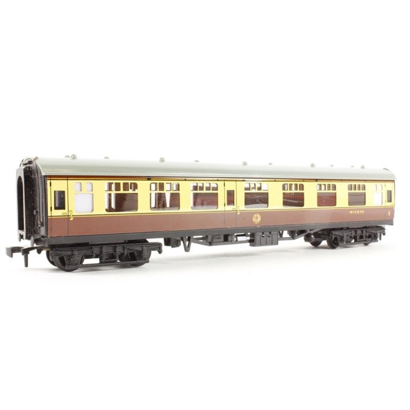 HD-4050 HORNBY DUBLO Super Detail BR Mk1 CK Corridor Composite W15870 in BR Chocolate & Cream – BOXED