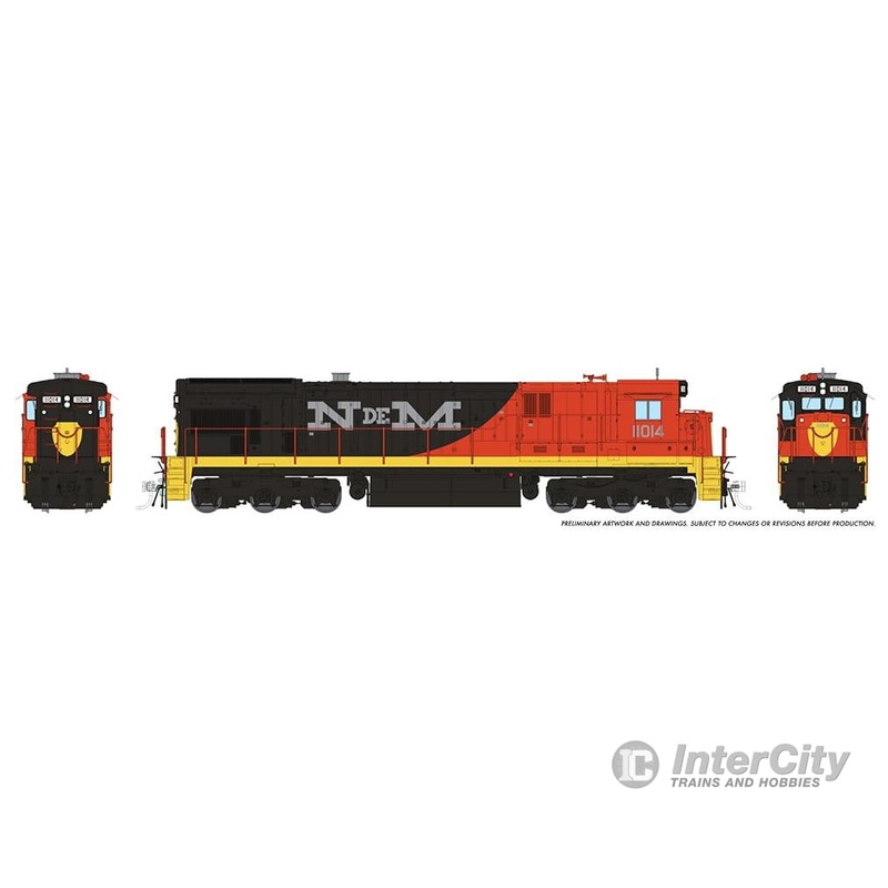 Rapido 042019 HO C30-7 (DC/Silent): NdeM – Early Scheme: #6793