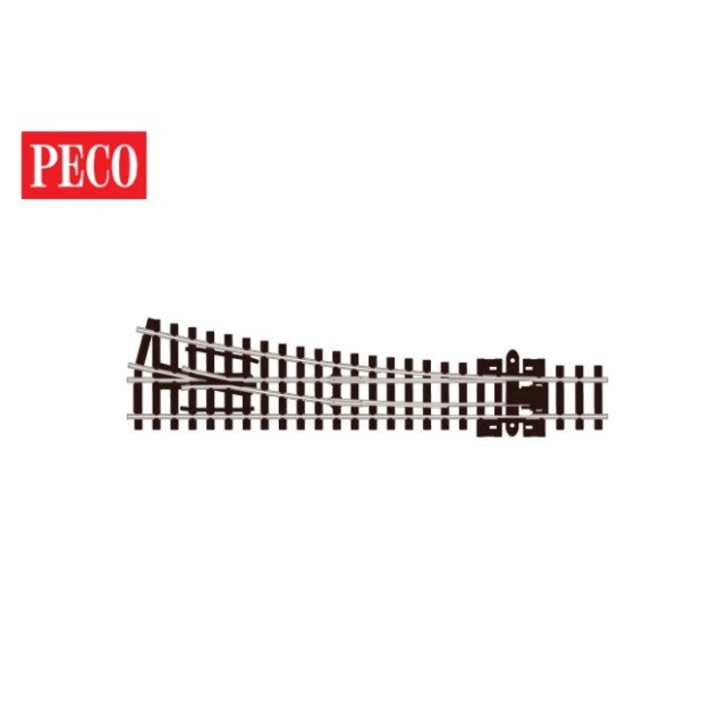 SL-E395 PECO Medium RH Electrofrog. – N gauge