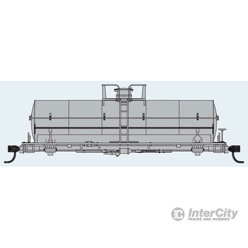 Walthers Mainline 48000 36′ Chemical Tank Car – Ready to Run — Undecorated