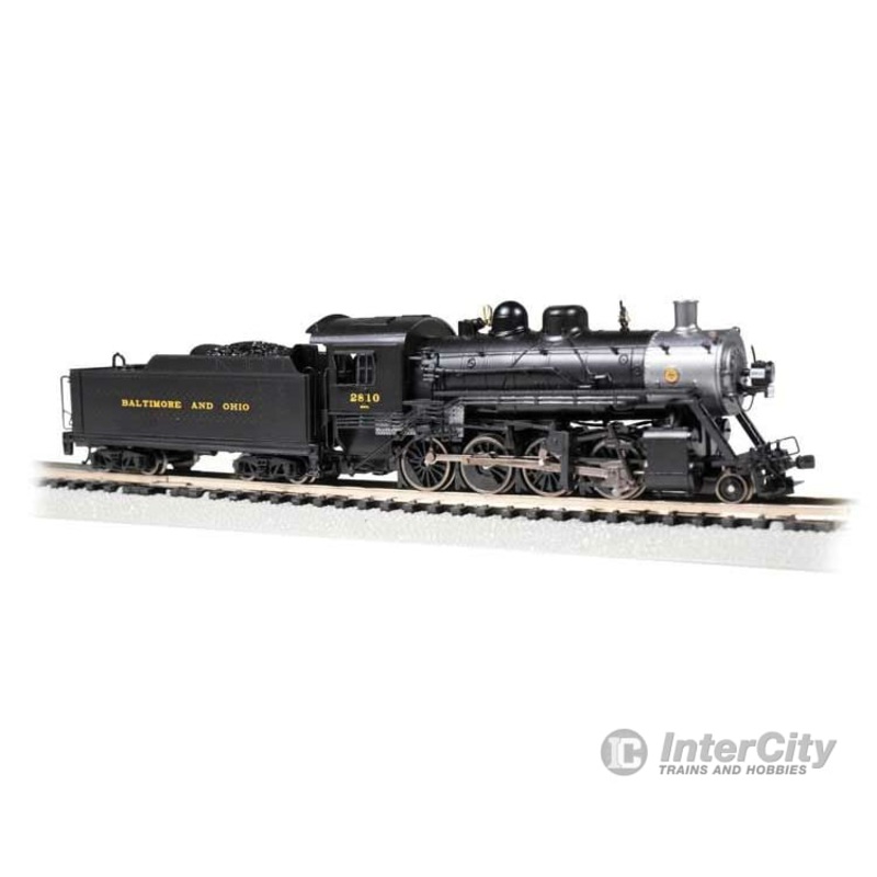 Bachmann 54151 Baldwin 2-8-0 Consolidation – Standard DC — Baltimore & Ohio #2810 (black, graphite)