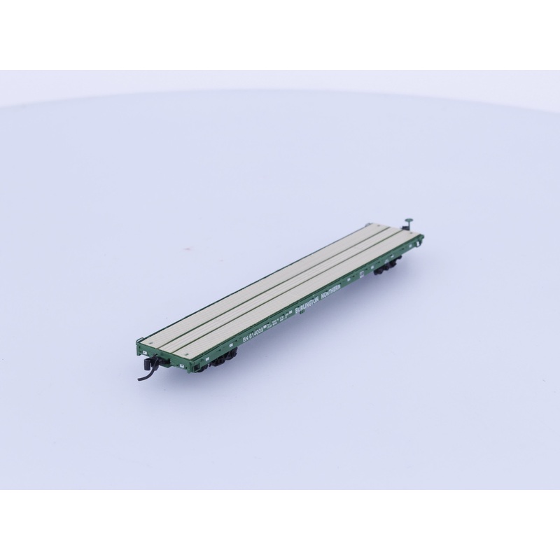 InterMountain 66402-01 N 60′ Flatcar Burlington Northern (BN) 614009
