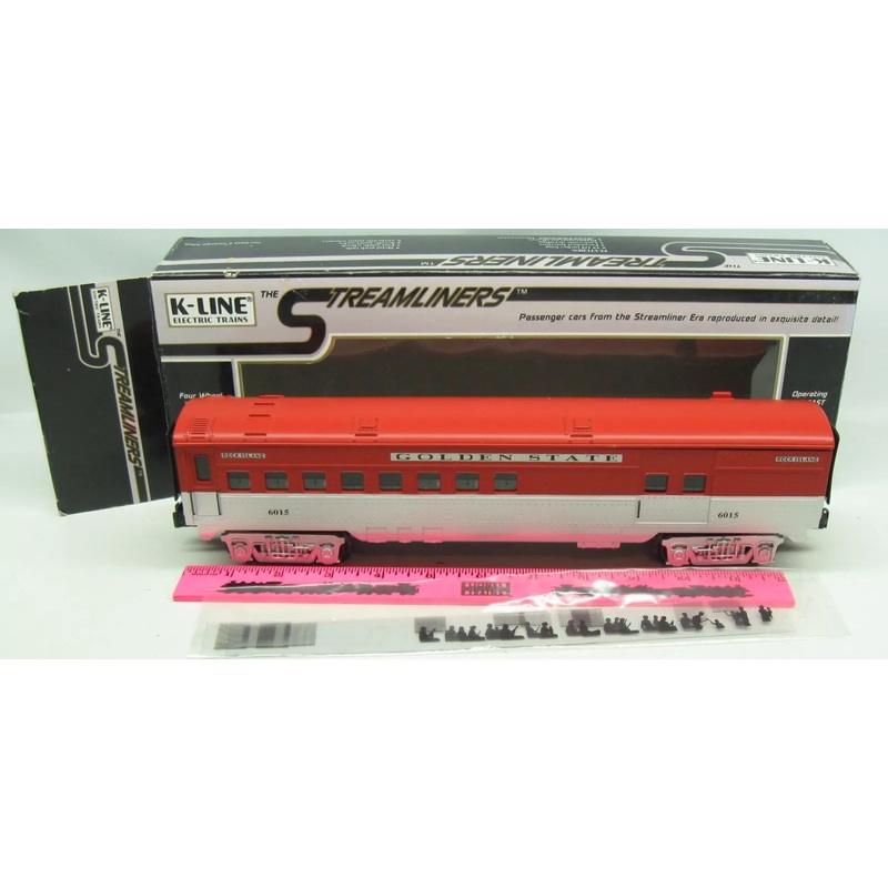K-Line K4500 – 101C Golden State Passenger Car #6015 O SCALE Like New