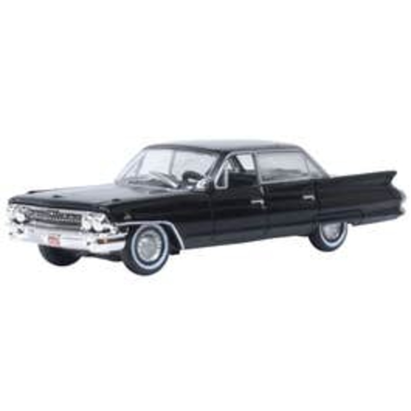 Oxford 87CSD61004 HO Cadillac Sedan De Ville 1961 Ebony