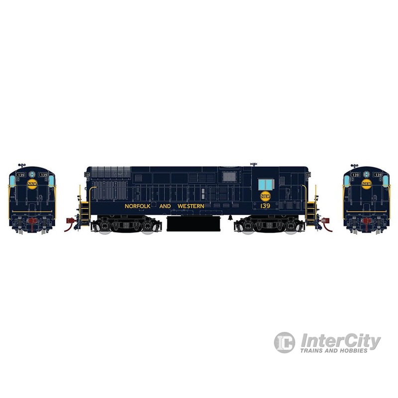 Rapido 044015 HO Scale H16-44 (DC/Silent): Norfolk & Western #143