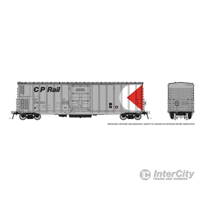 Rapido 150003A HO NSC Mechanical Reefer: CP Rail – Multimark: Single Car