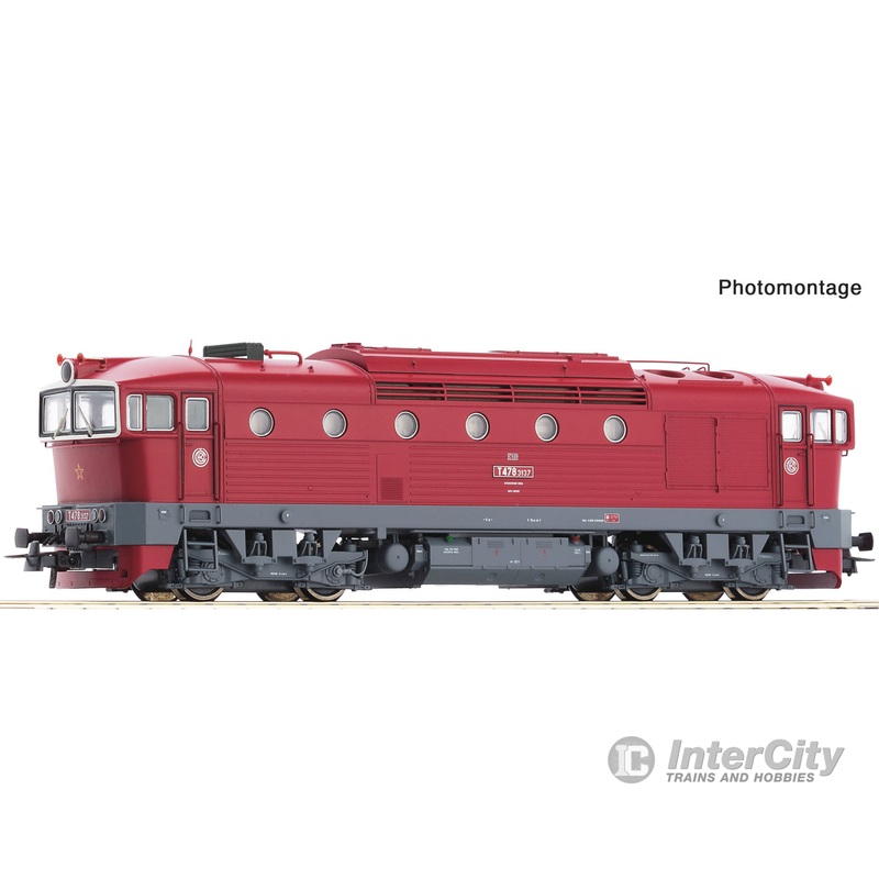 Roco 7310071 HO Diesel locomotive T 478.3137, CSD , DCC Digital Sound