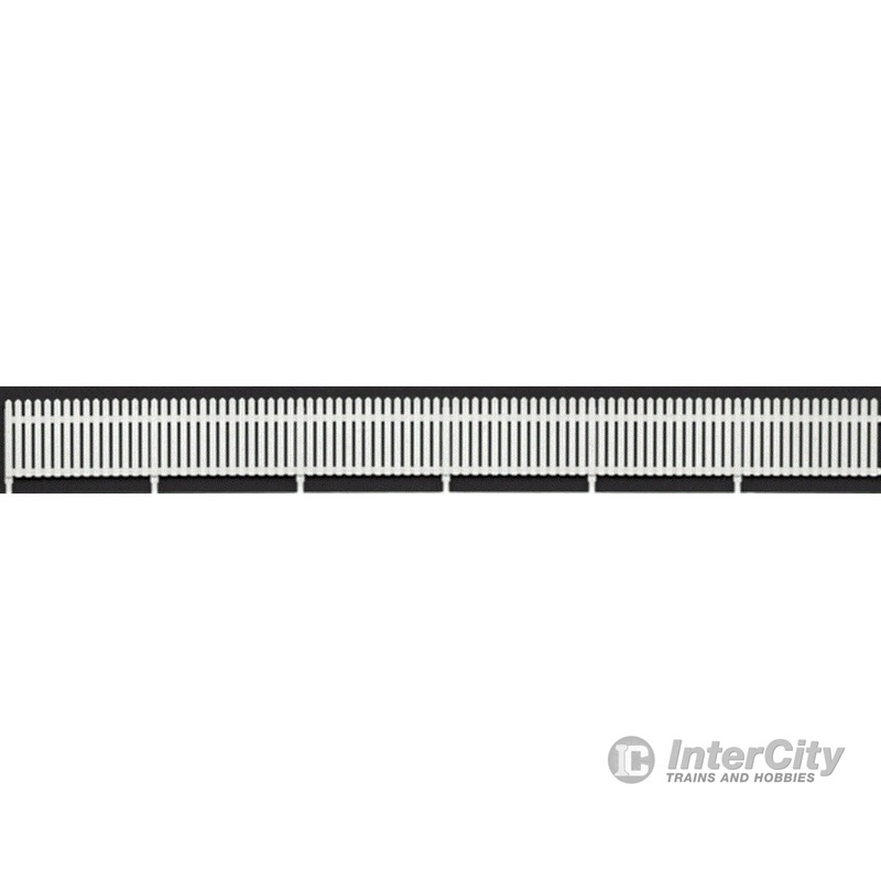 Tichy Train Group 8279 Picket Fence 4′ Scale Tall — 20 Pieces, 130″ 330.2cm Length Total