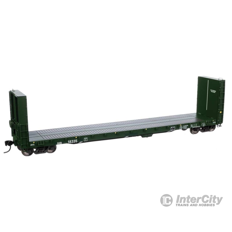 Walthers Proto 104358 50′ CC&F Bulkhead Flatcar – Ready to Run — Indiana Harbor Belt #18335