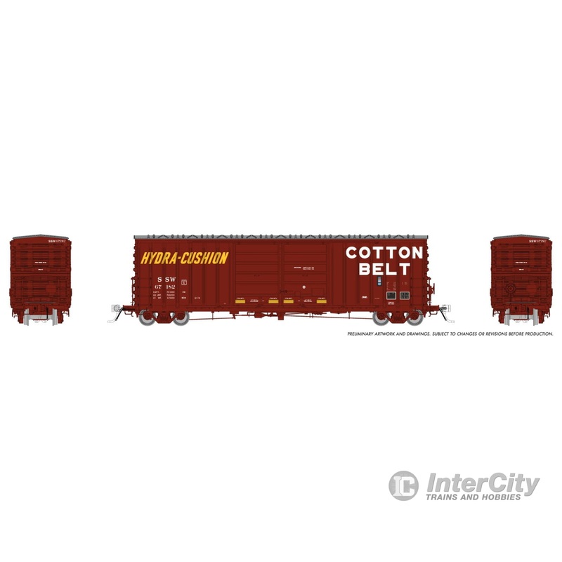 Rapido 170021 HO PC&F B-70-69 Boxcar: SSW/Cotton Belt: 6-Pack #5