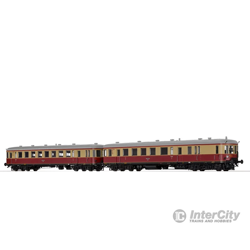 Brawa 44719 HO Diesel Railcar BR VT 137 and Trailer BR VS 145 DRG (AC Digital Extra w. Sound)