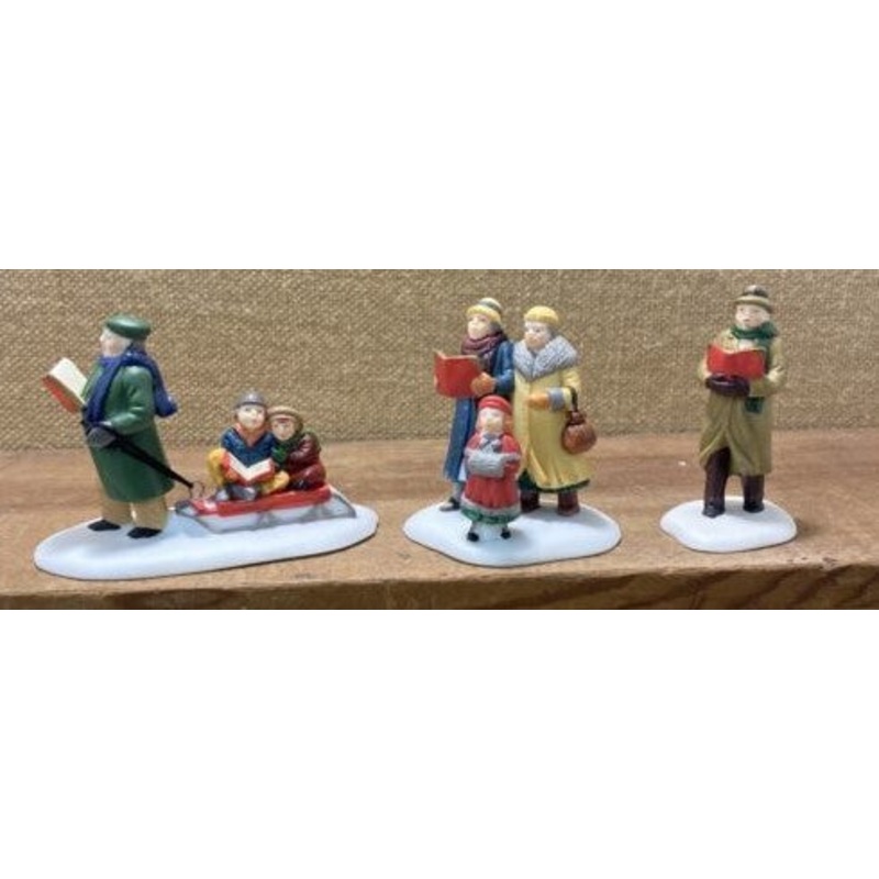 Department 56 5548-4 Caroling Thru the City Heritage Village Collection