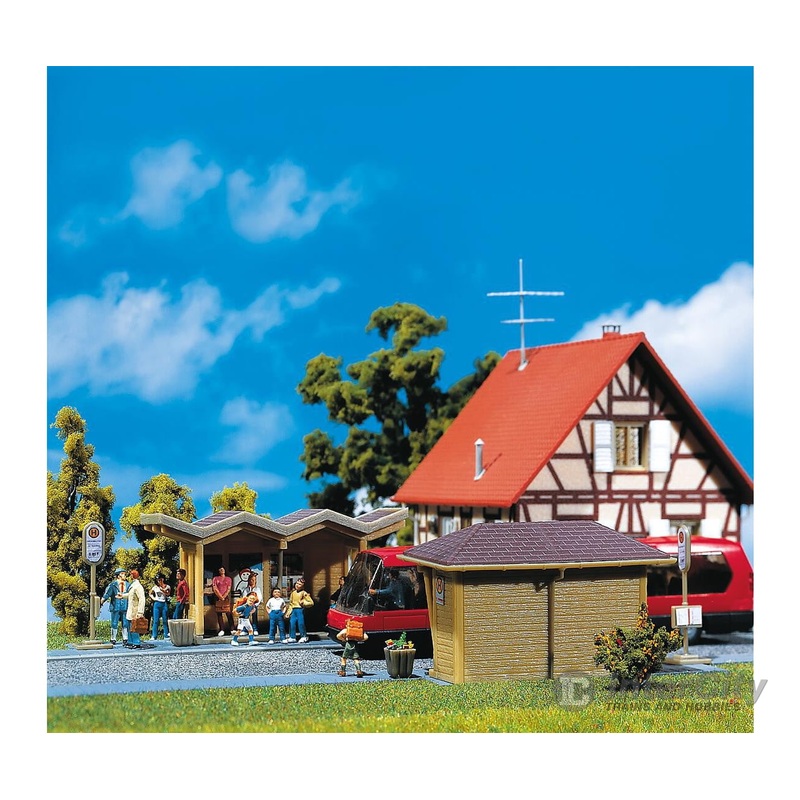 Faller 180587 HO 2 Bus stop shelters