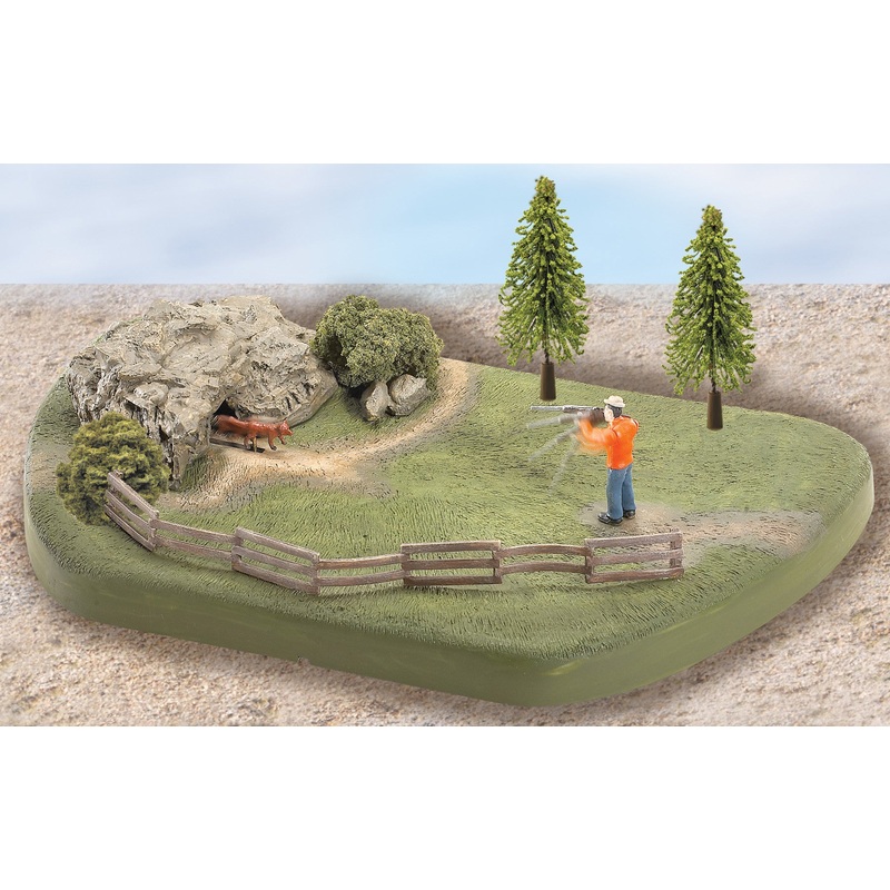 Lionel 6-34149 Sly Fox & The Hunter O SCALE Like New