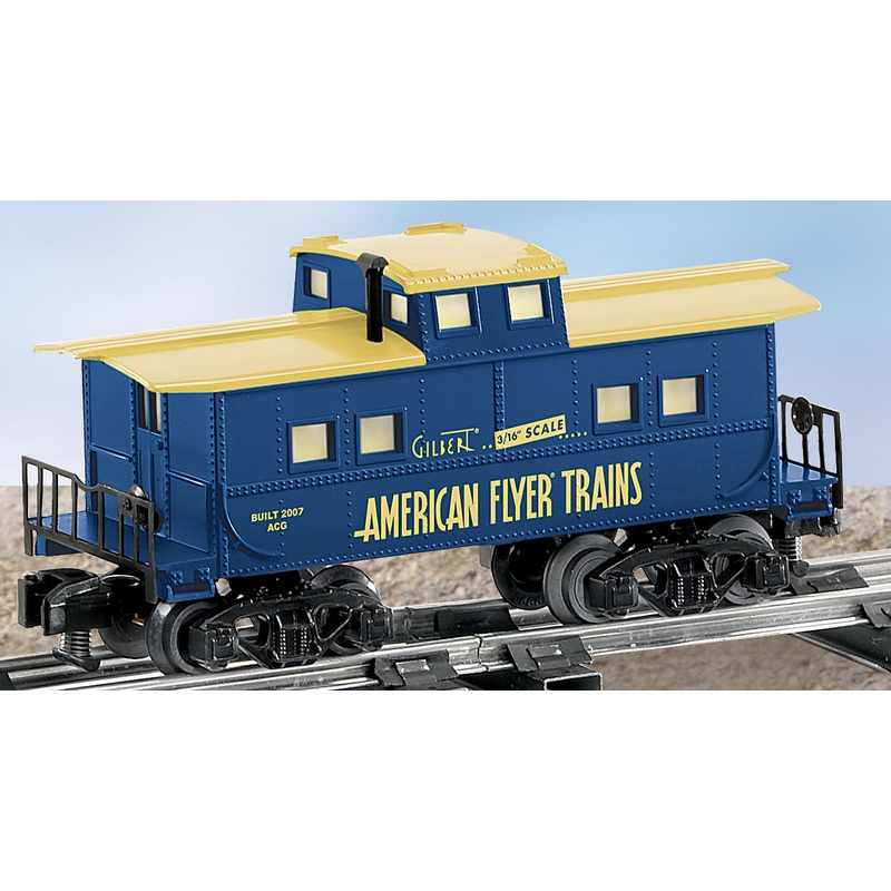 Lionel 6-48742 AMERICAN FLYER CABOOSE S SCALE Used Excellent