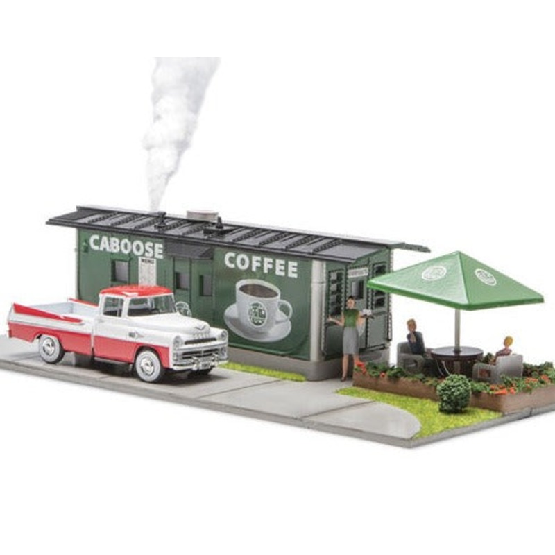 Menards 275-9034 Caboose Coffee Shop O Scale Limited