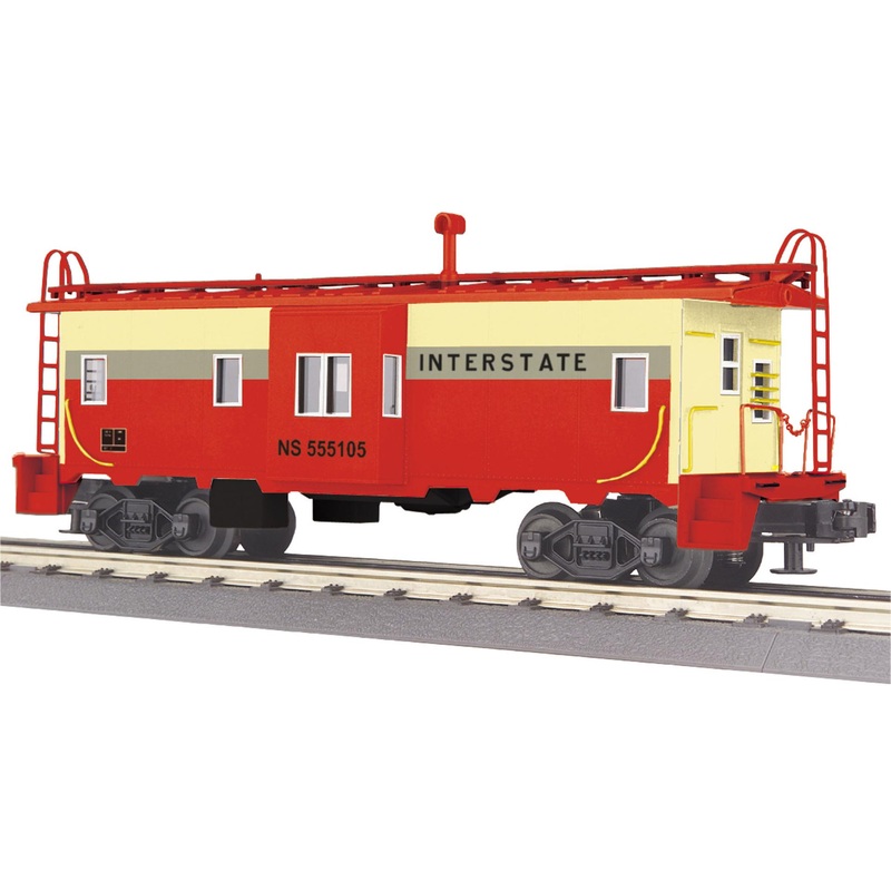 MTH Railking 30-77249 Interstate Norfolk Southern NS Heritage Series Bay Window Caboose O SCALE NEW