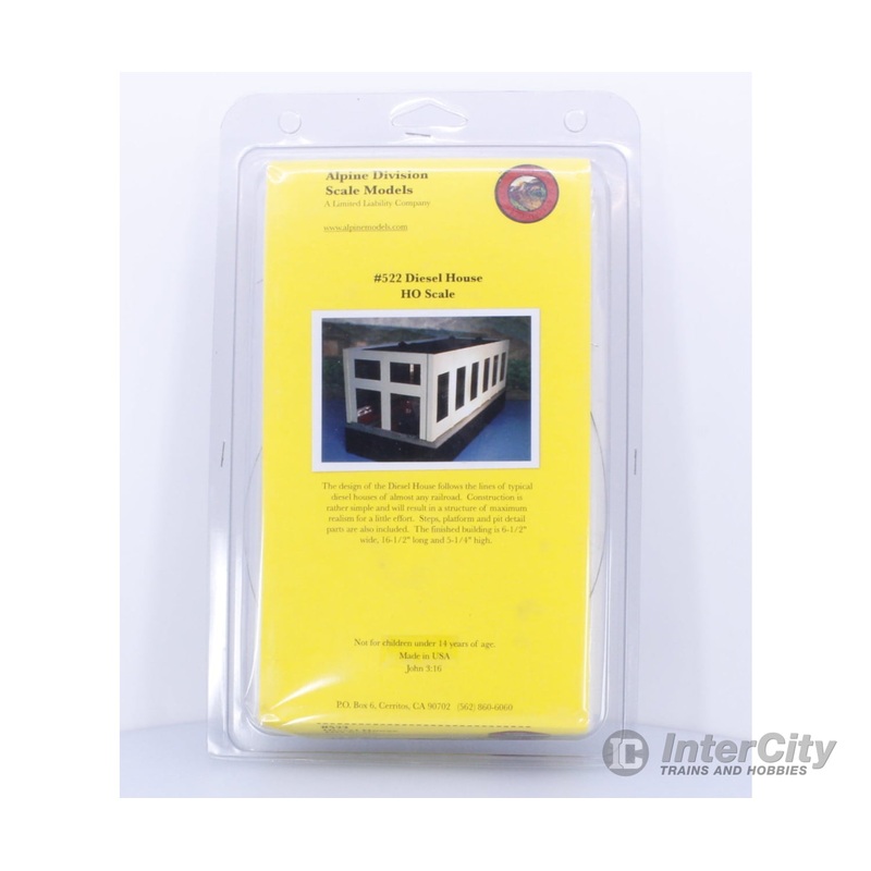 Alpine Division Scale Models 522 HO Diesel House