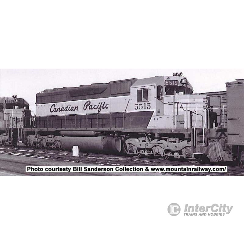 Bowser HO #24932 CP Grey and Maroon, Large Rear Numbers, Round Sand Filler, No Ditch lights Road #5527 Executive Line