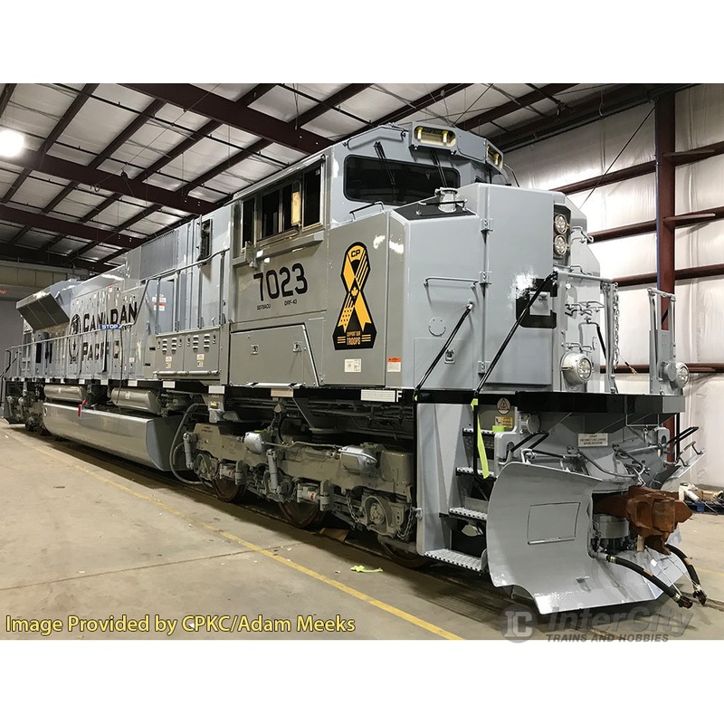 Kato 176-8544S N Canadian Pacific SD70ACu #7023 Air Force 2-Tone Grey Military Series- DCC & Sound