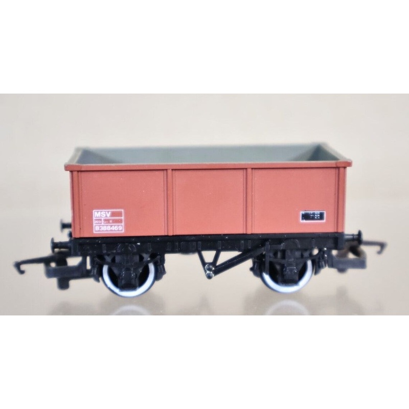 R079 HORNBY 27T Steel Tippler Wagon B388469 in BR Bauxite  – UNBOXED