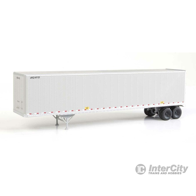 Walthers SceneMaster 2255 48′ Stoughton Trailer 2-Pack – Assembled — United Parcel Service UPSZ (gray)